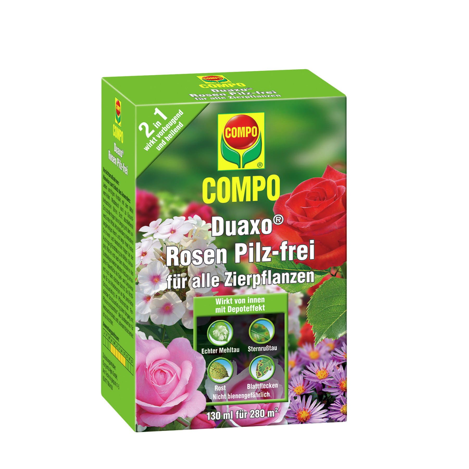 COMPO COMPO Duaxo Rosen Pilz-frei 130ml Compo EREG -B4- für alle Zierpflanzen