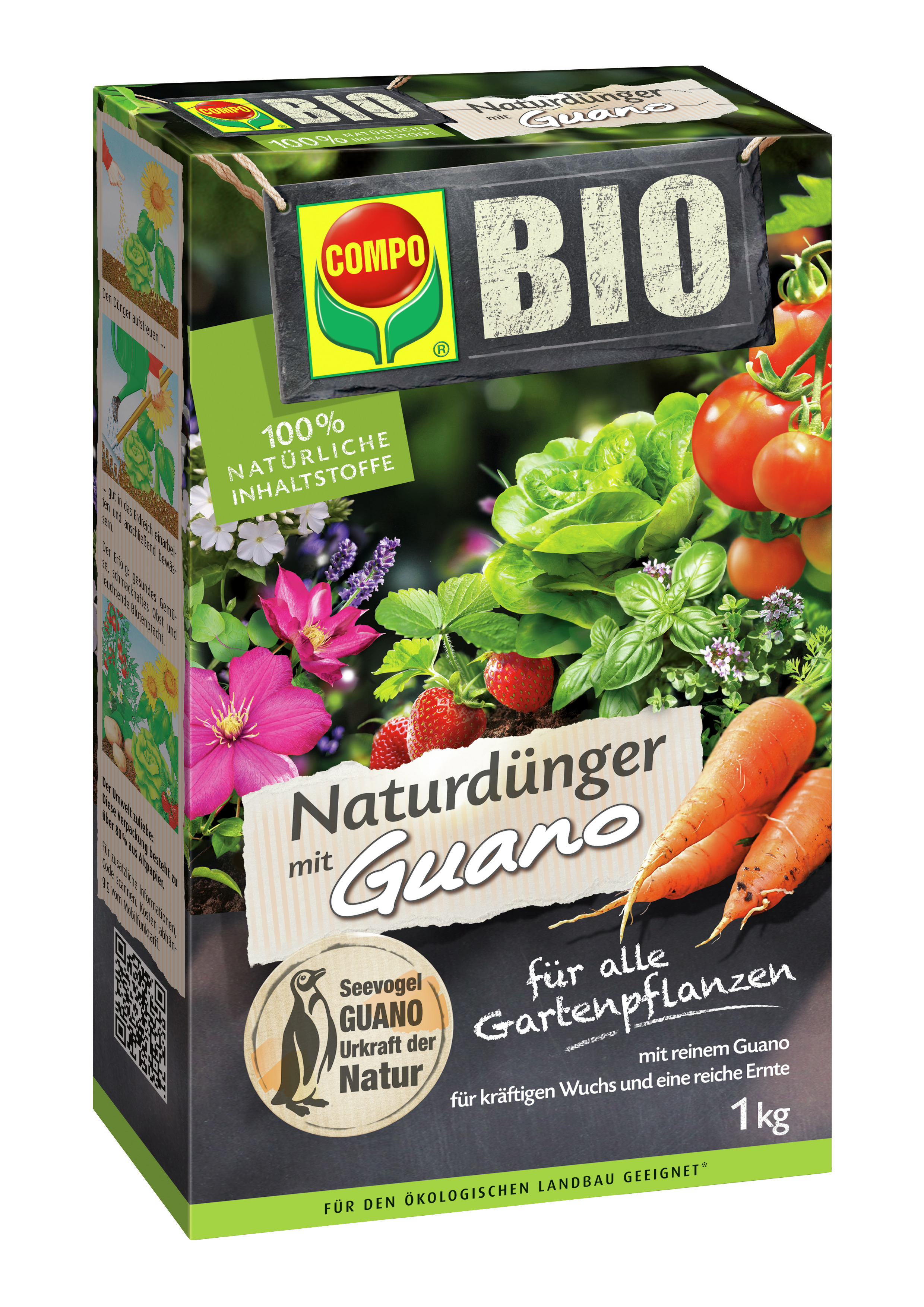 COMPO COMPO Bio NaturDünger 1kg Compo EREG