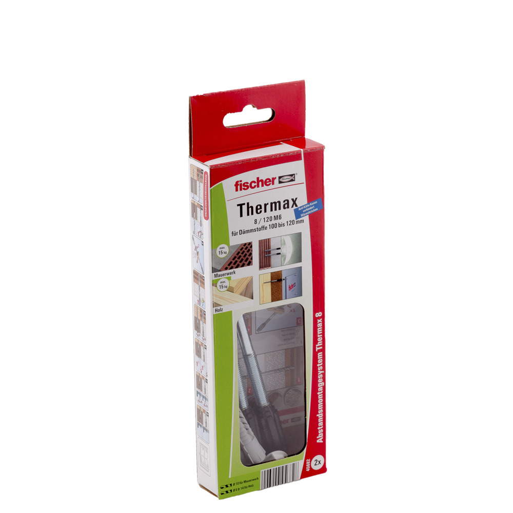 FISCHER Schwerlastanker THERMAX 8/120 M6 B (2 Stück)
