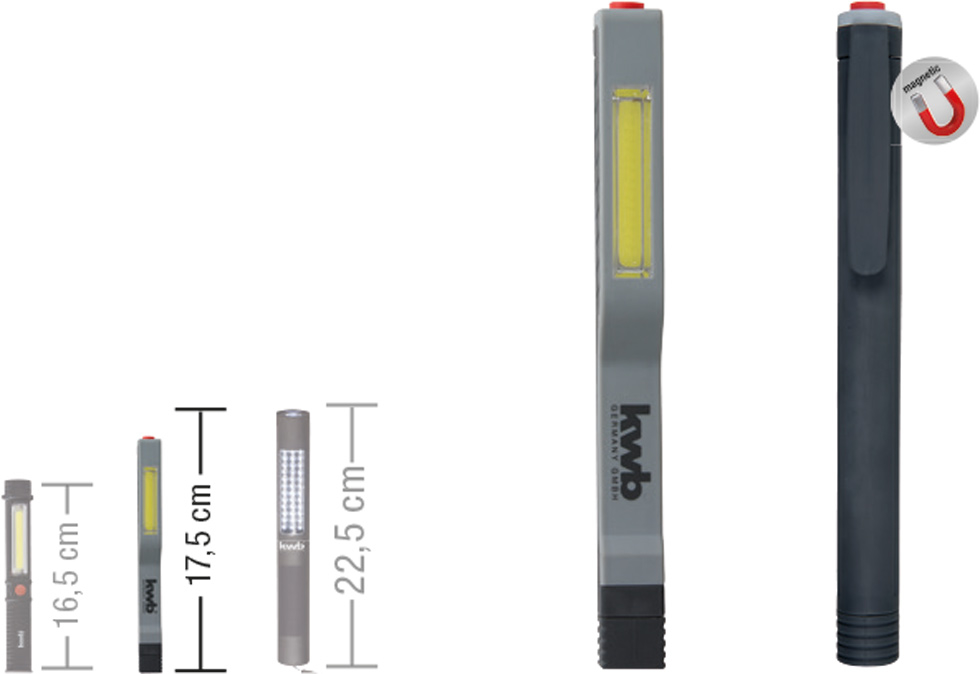 KWB BURMEISTER Stiftlampe COB-LED mit Magnet kwb Promo
