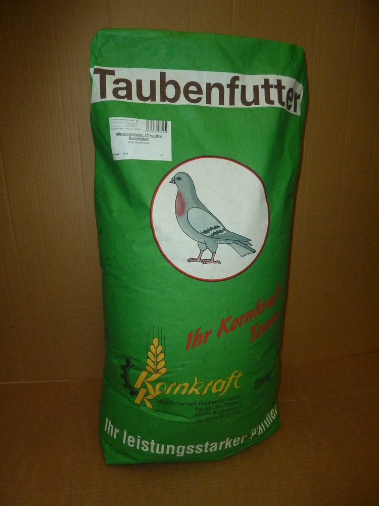 MISCHFUTTER RUPPENDORF Taubenfutter Allzeitmischung 25kg 