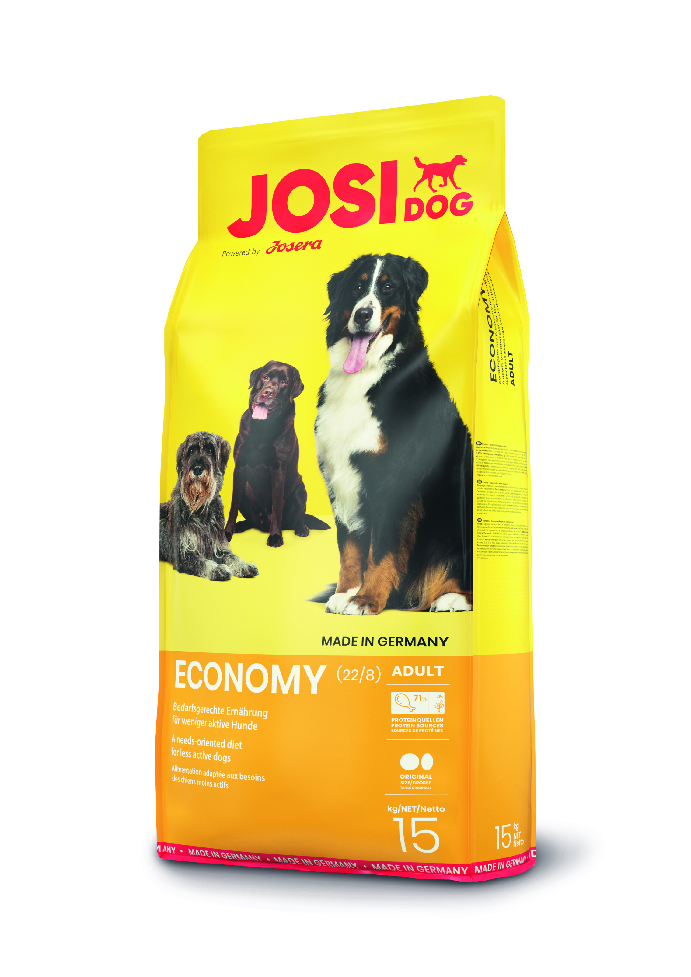 GRUNER JosiDog Economy 15kg Hundefutter JosiDog