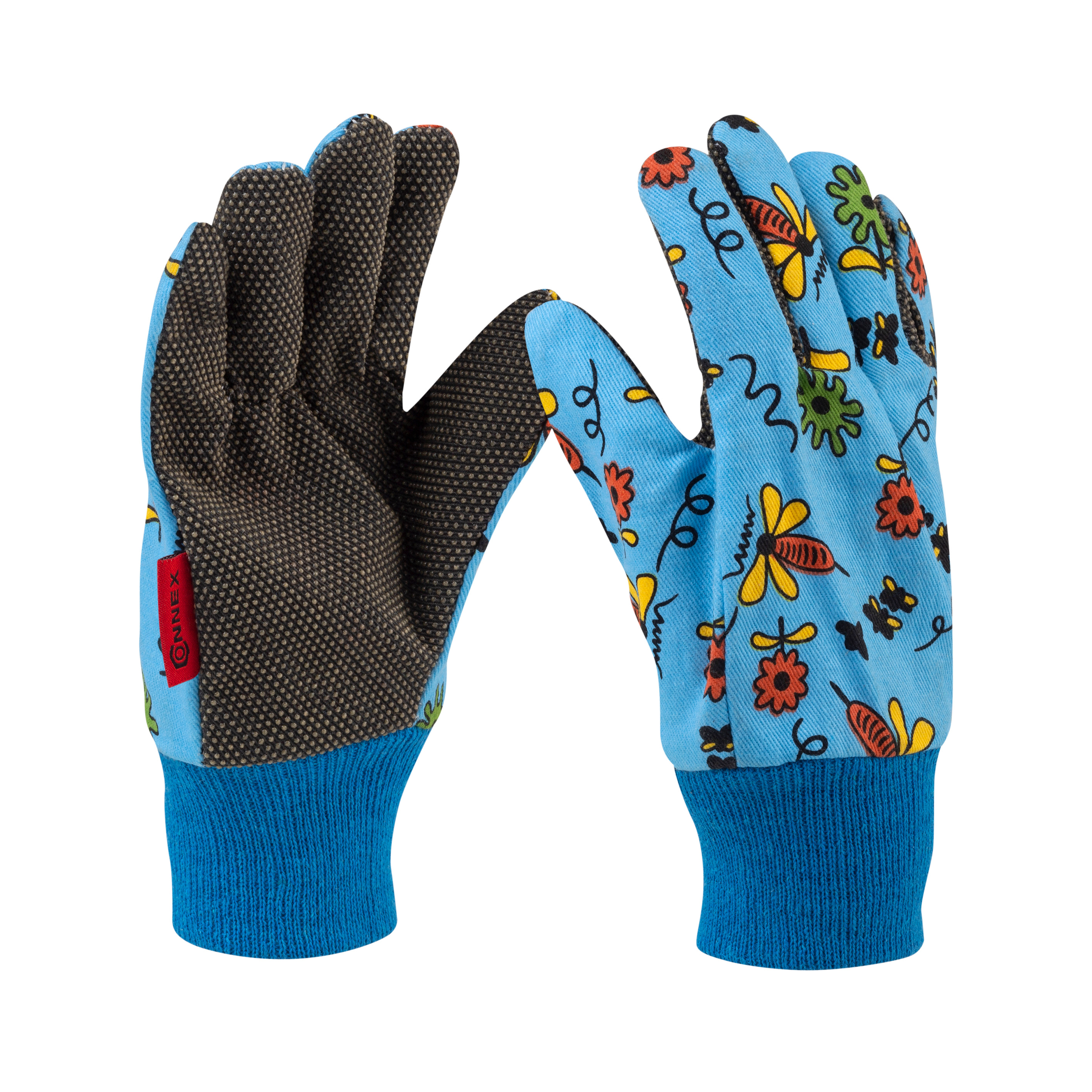CONMETALL Handschuhe Blümchen für Kinder Gr.5 
