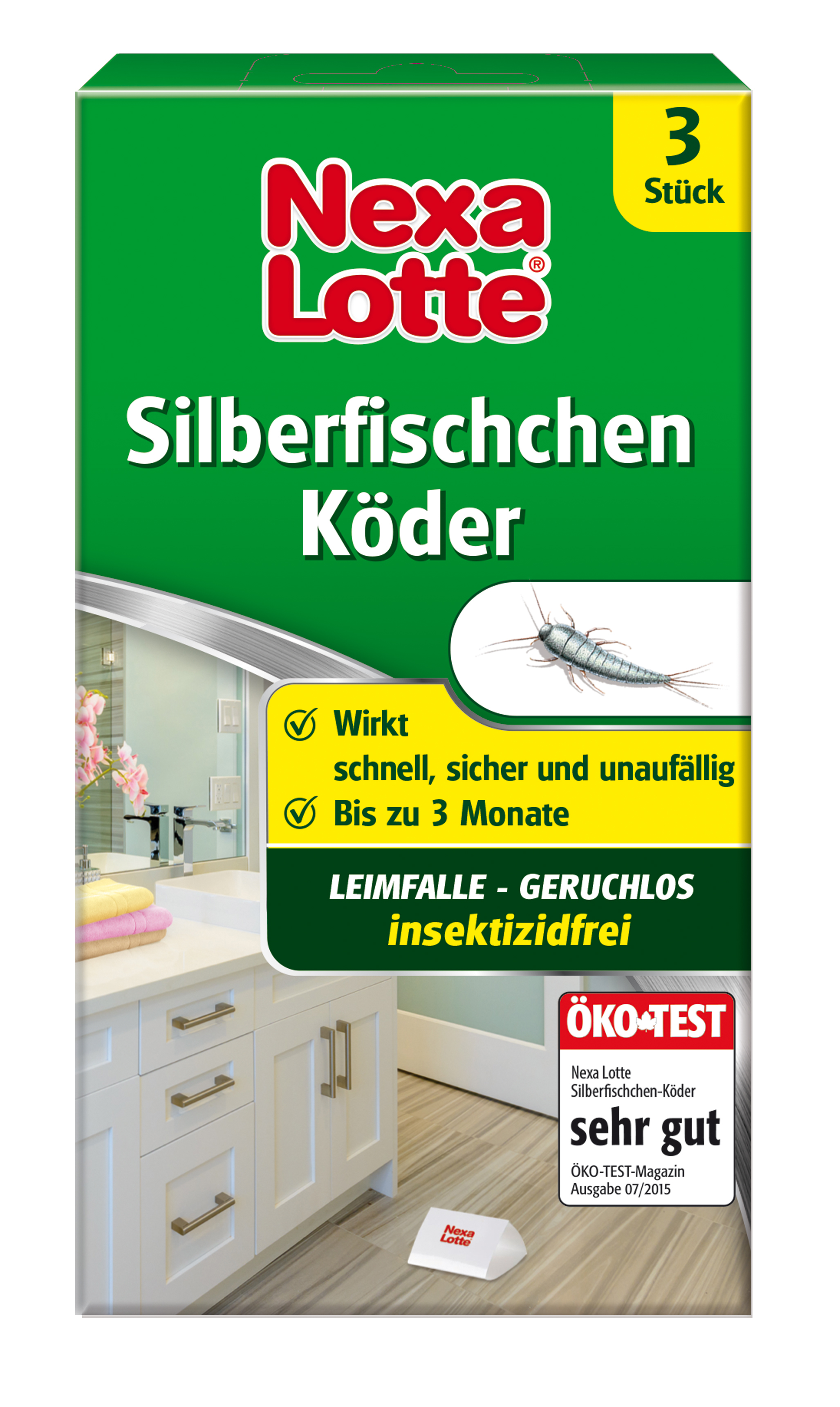 CELAFLOR Nexa Lotte Silberfischchenköder 3 St. Celaflor