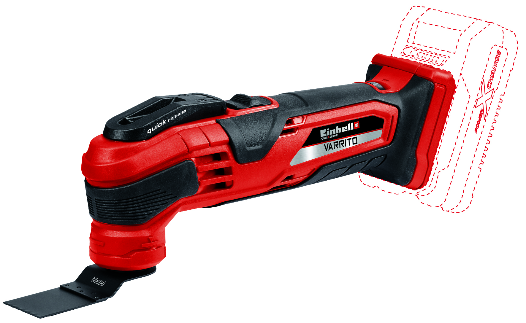 EINHELL Akku-Multifunktionswerkzeug VARRITO 