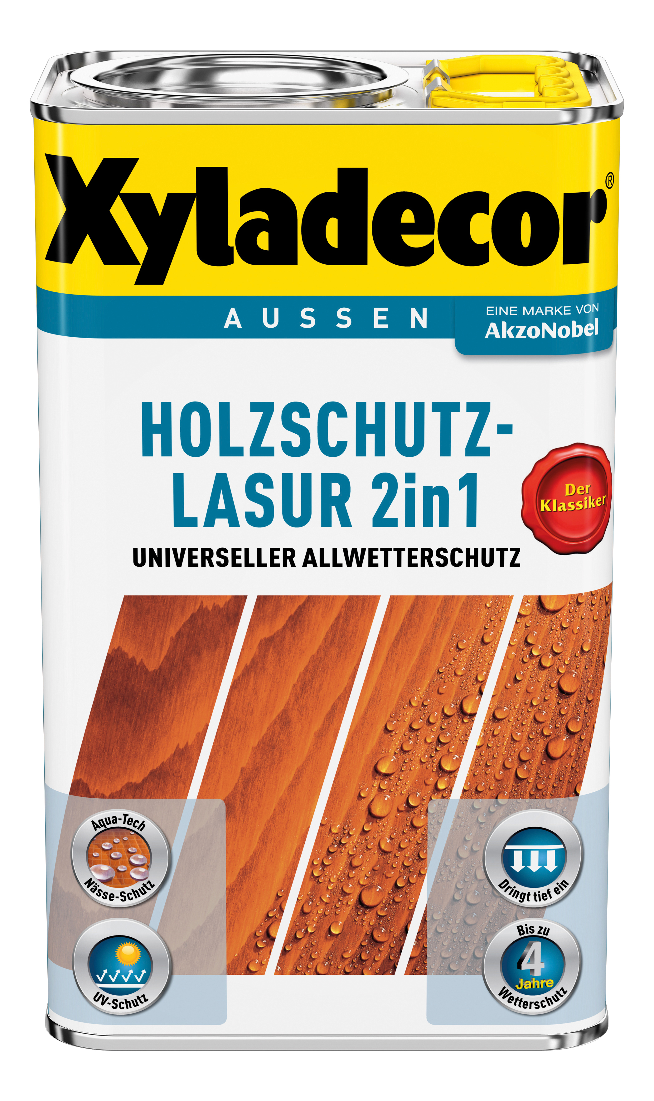 AKZO NOBEL DECO Holzschutzlasur lh palisander 2,5L Xyladecor