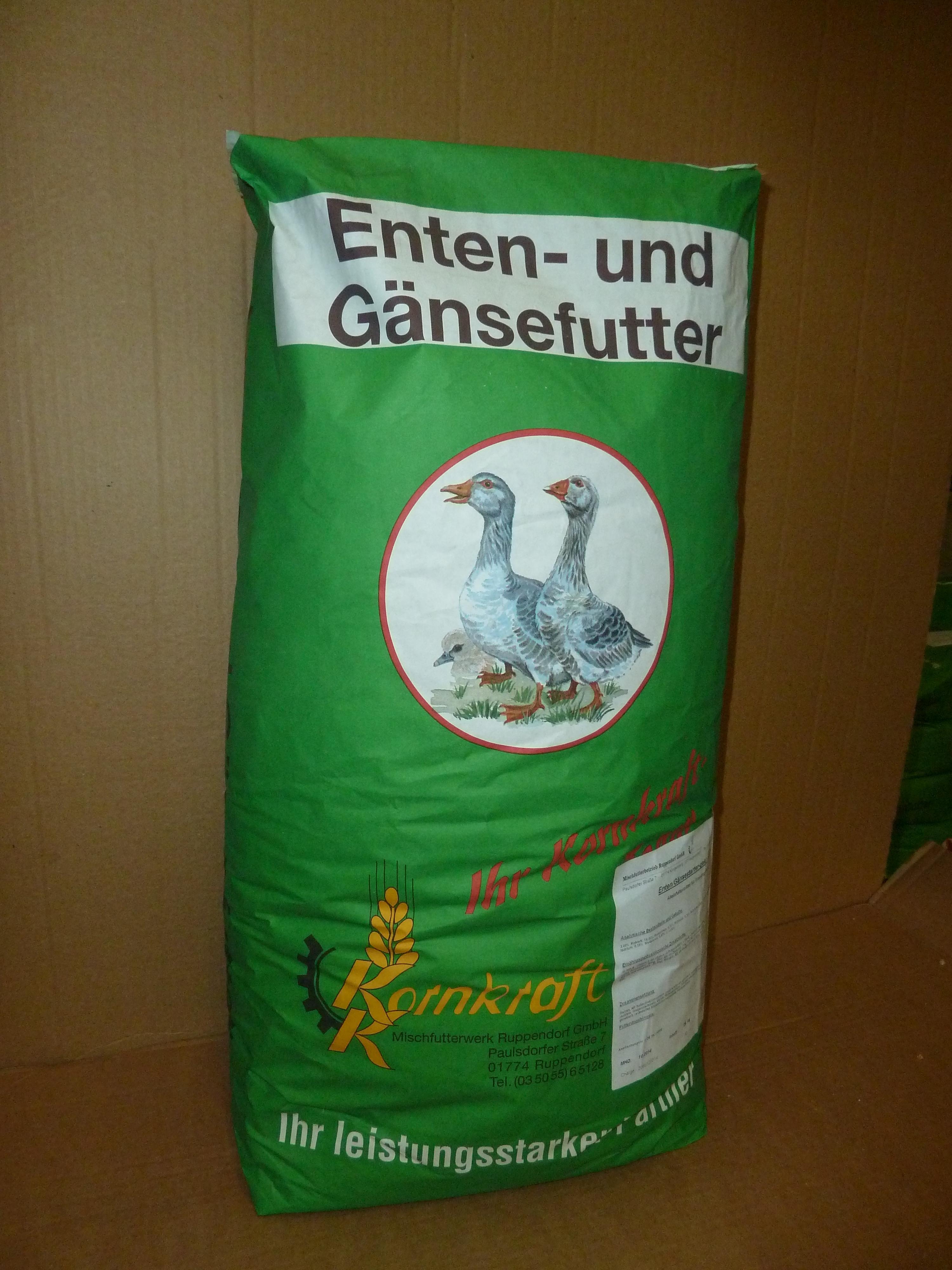 MISCHFUTTER RUPPENDORF Enten/Gänsestarter-Gekr. 5kg 