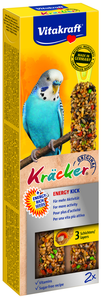 VITAKRAFT Kräcker Energy Kick 2er Sittich 