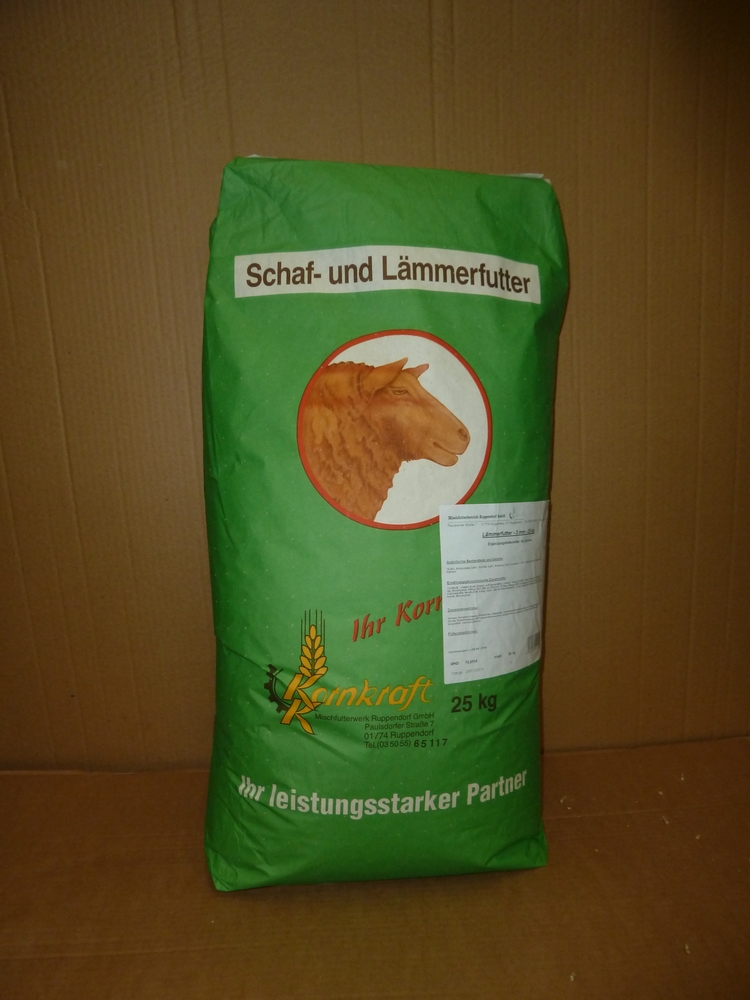 MISCHFUTTER RUPPENDORF Lämmerfutter 3mm 25kg 