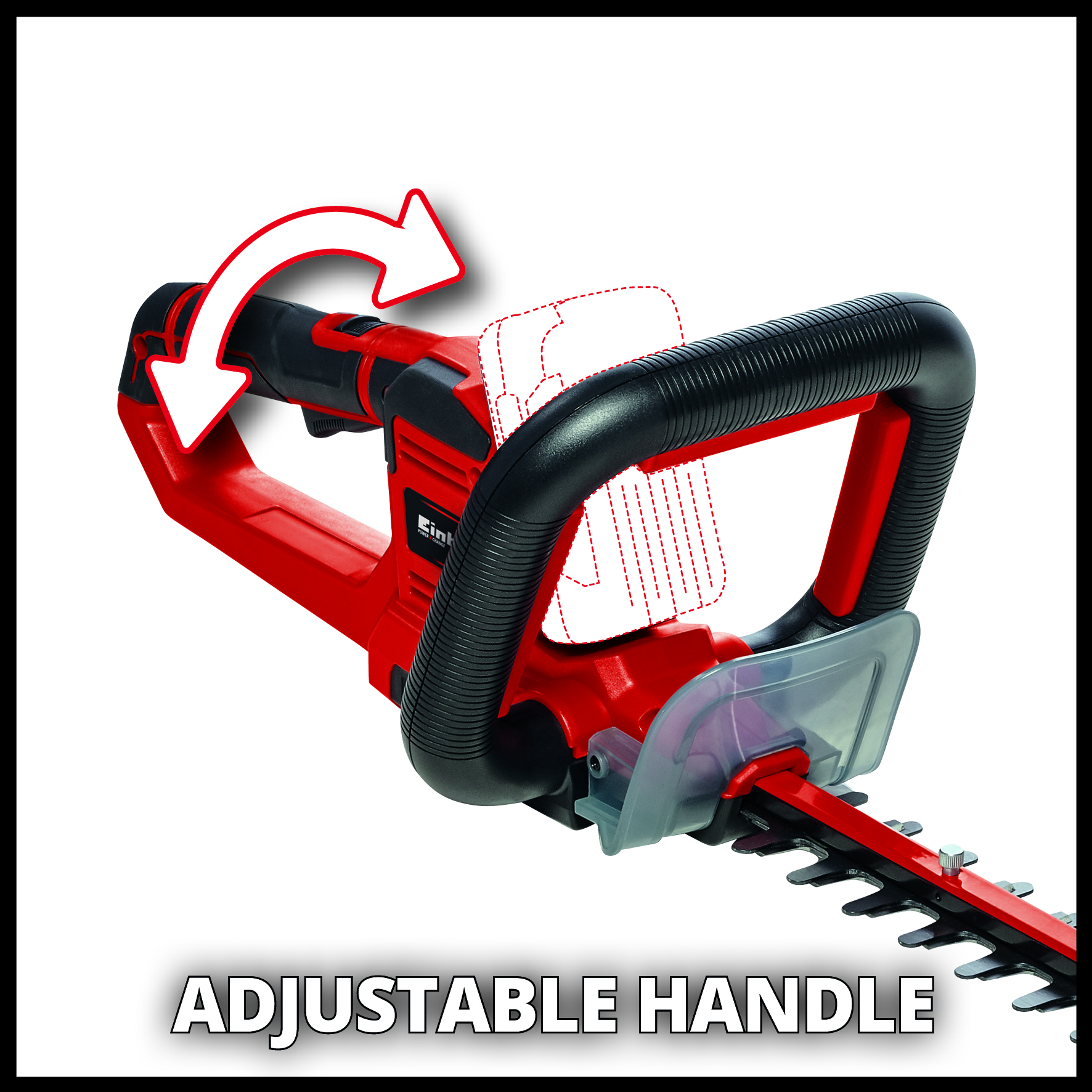 EINHELL Akku-Heckenschere GE-CH 18/60 Li-Solo 