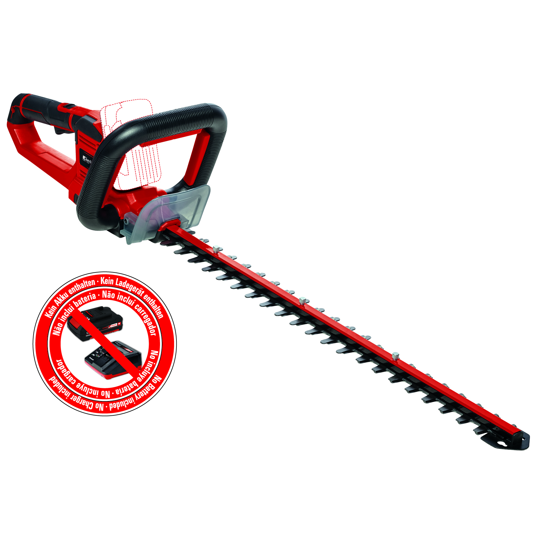 EINHELL Akku-Heckenschere GE-CH 18/60 Li-Solo 