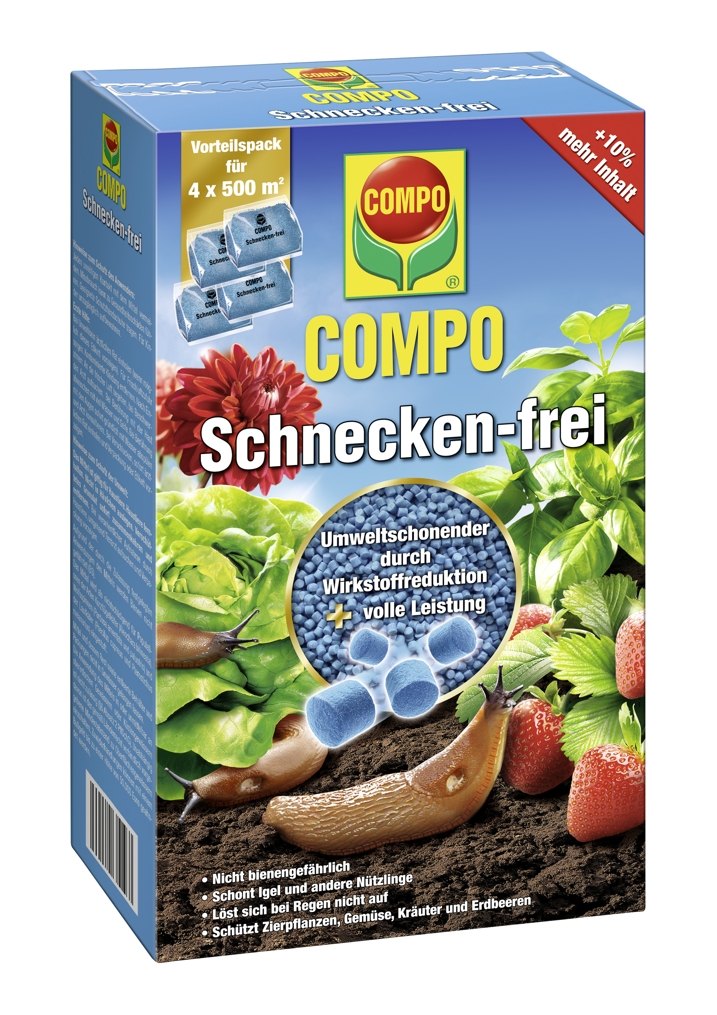 COMPO COMPO Schnecken-frei 4x250g FH Compo EREG FH-Vorteilspack