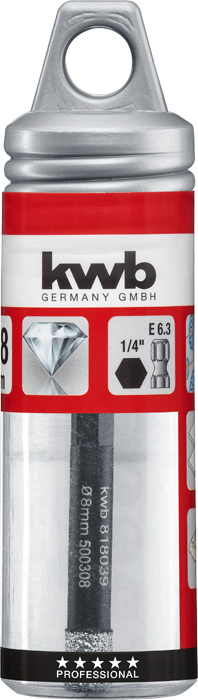 KWB BURMEISTER Fliesenbohrer 6-Kant 8mm kwb DIY