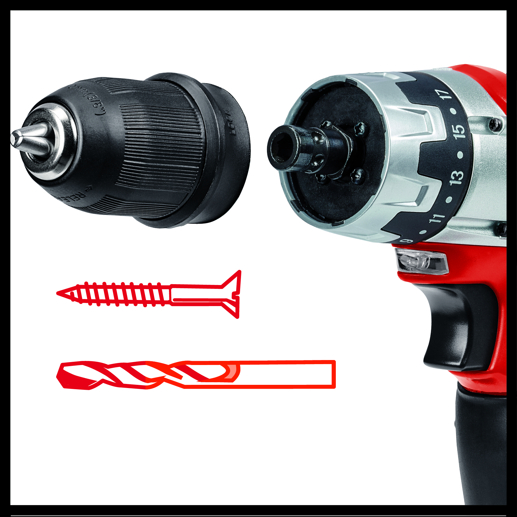 EINHELL Akku-Bohrschrauber TC-CD 12 Li 