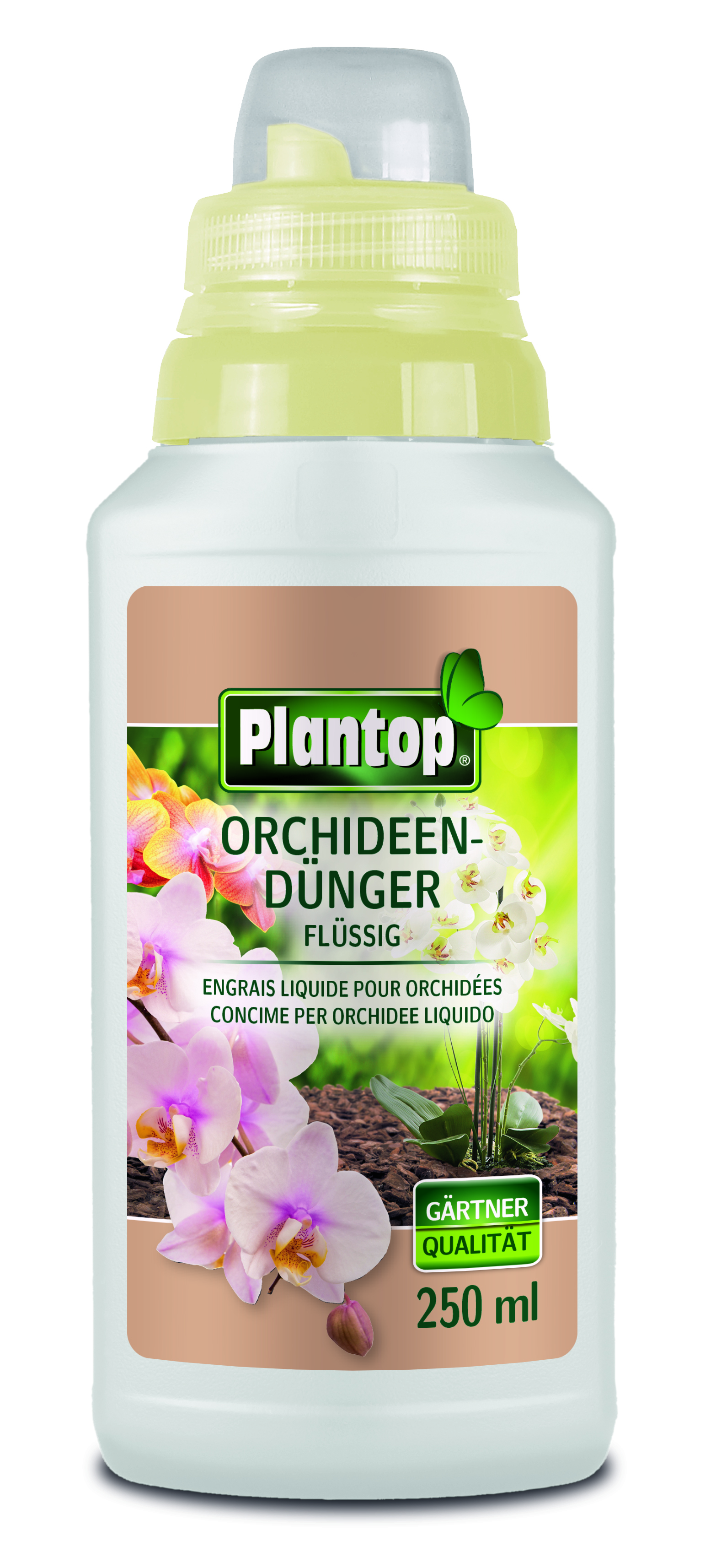 ZL OST Plantop Orchideendünger flüssig 250ml NPK 4+6+6 mit Spurennährstoffen PE-Flas.