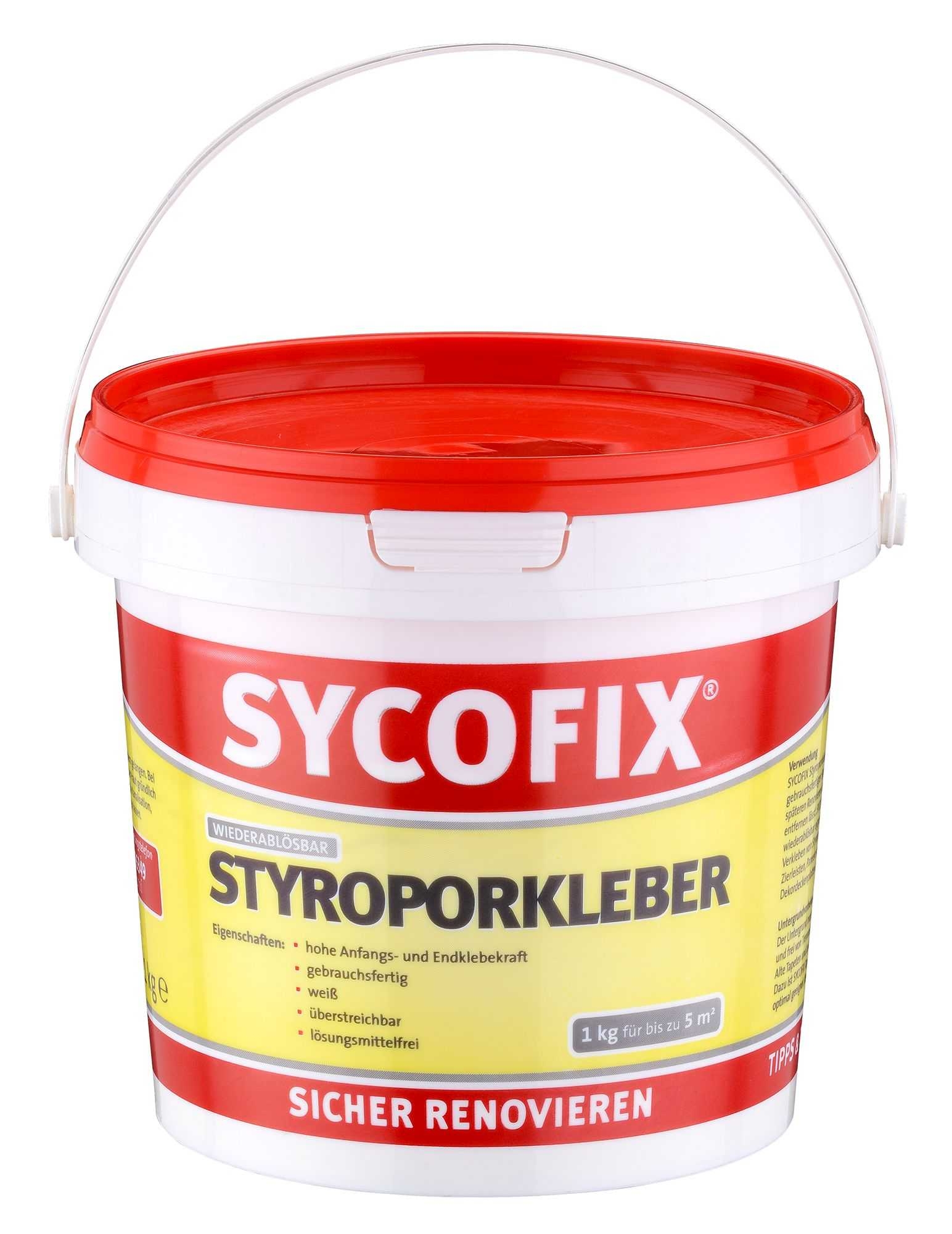 SIEDER GMBH Sycofix® Styroporkleber 1kg wiederablösbar