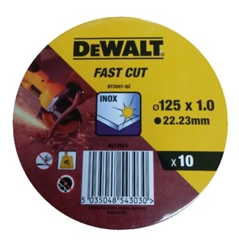 DEWALT STANLEY Trennscheibe Edelstahl flach Ø125x1mm Standard DEWALT