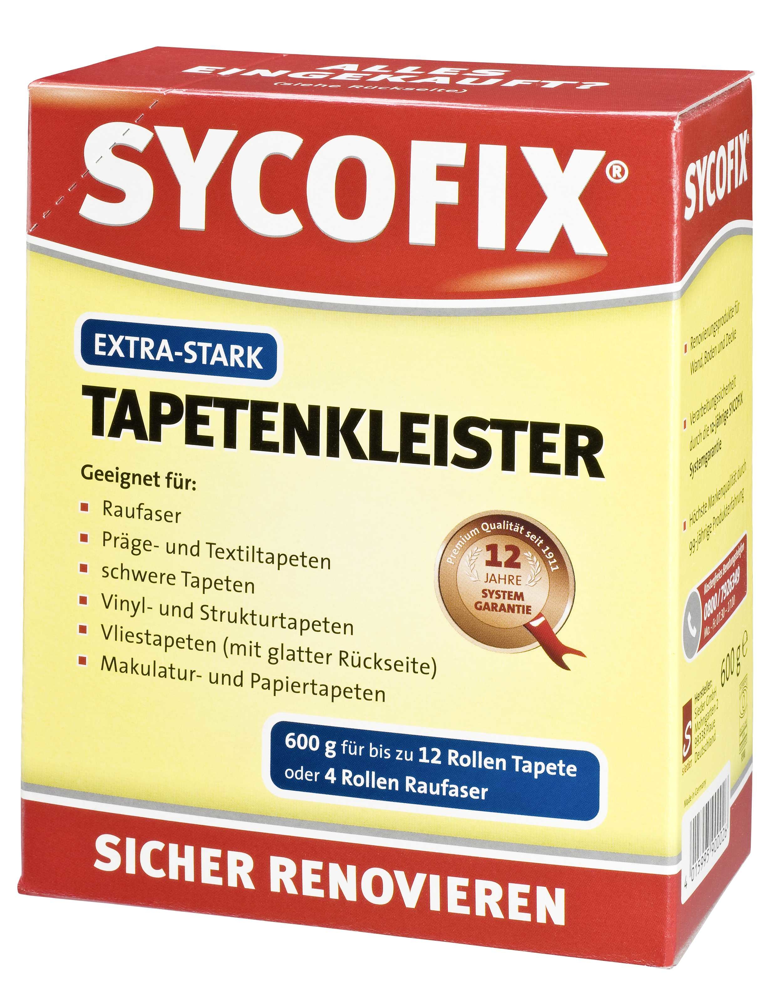 SIEDER GMBH Sycofix® Tapetenkleister 600g extra-stark