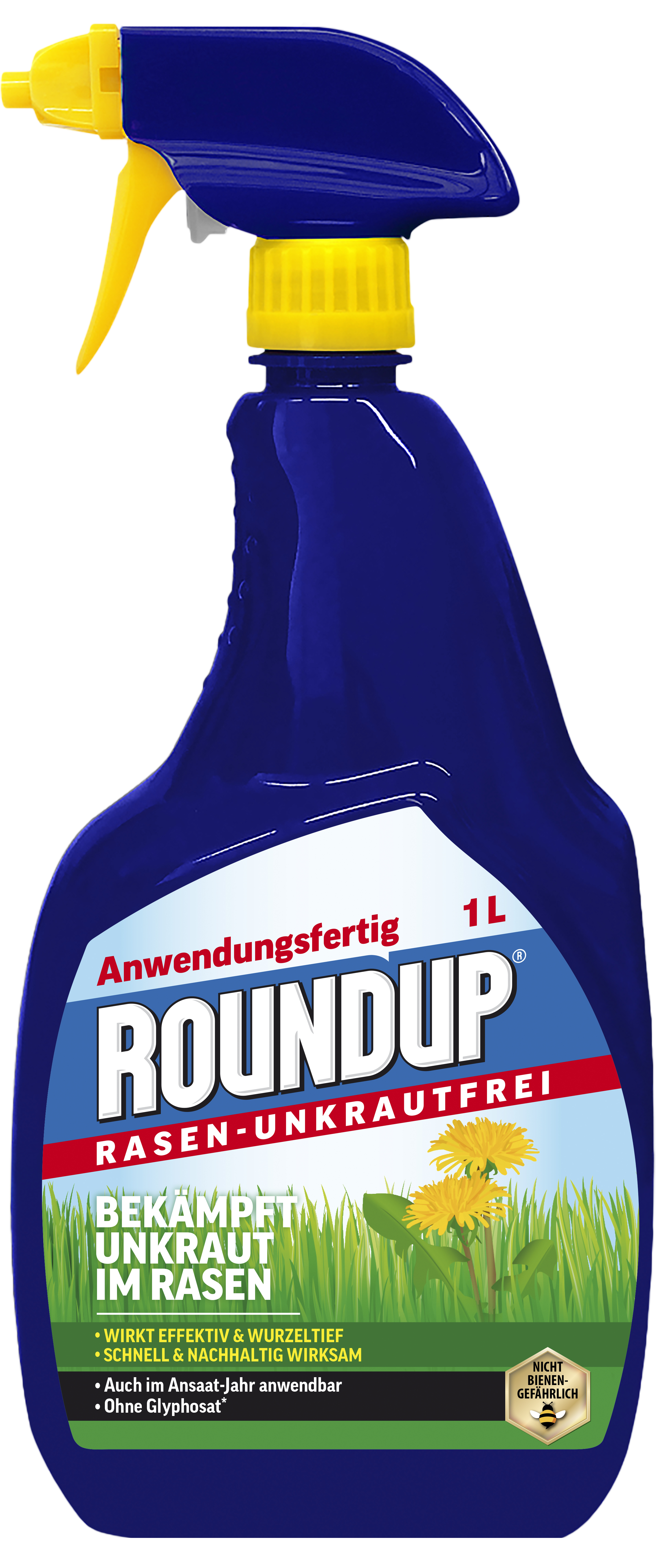 CELAFLOR Roundup Rasen Unkrautfrei 1 ltr Celaflor MCPA+Clopyralid+Fluroxypyr